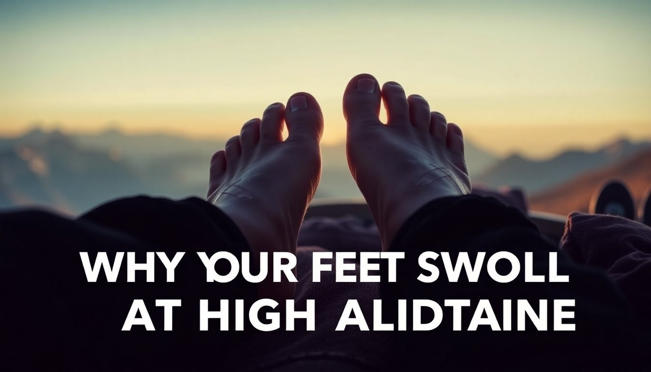 factors contributing swollen feet effects altitudes spearstate